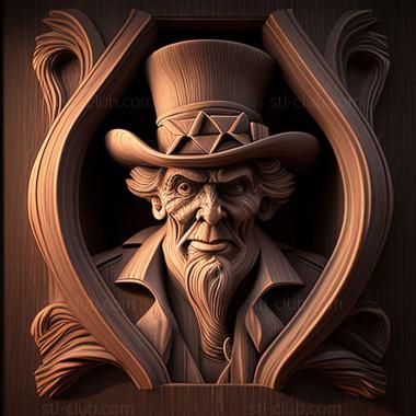 3D model uncle sam (STL)